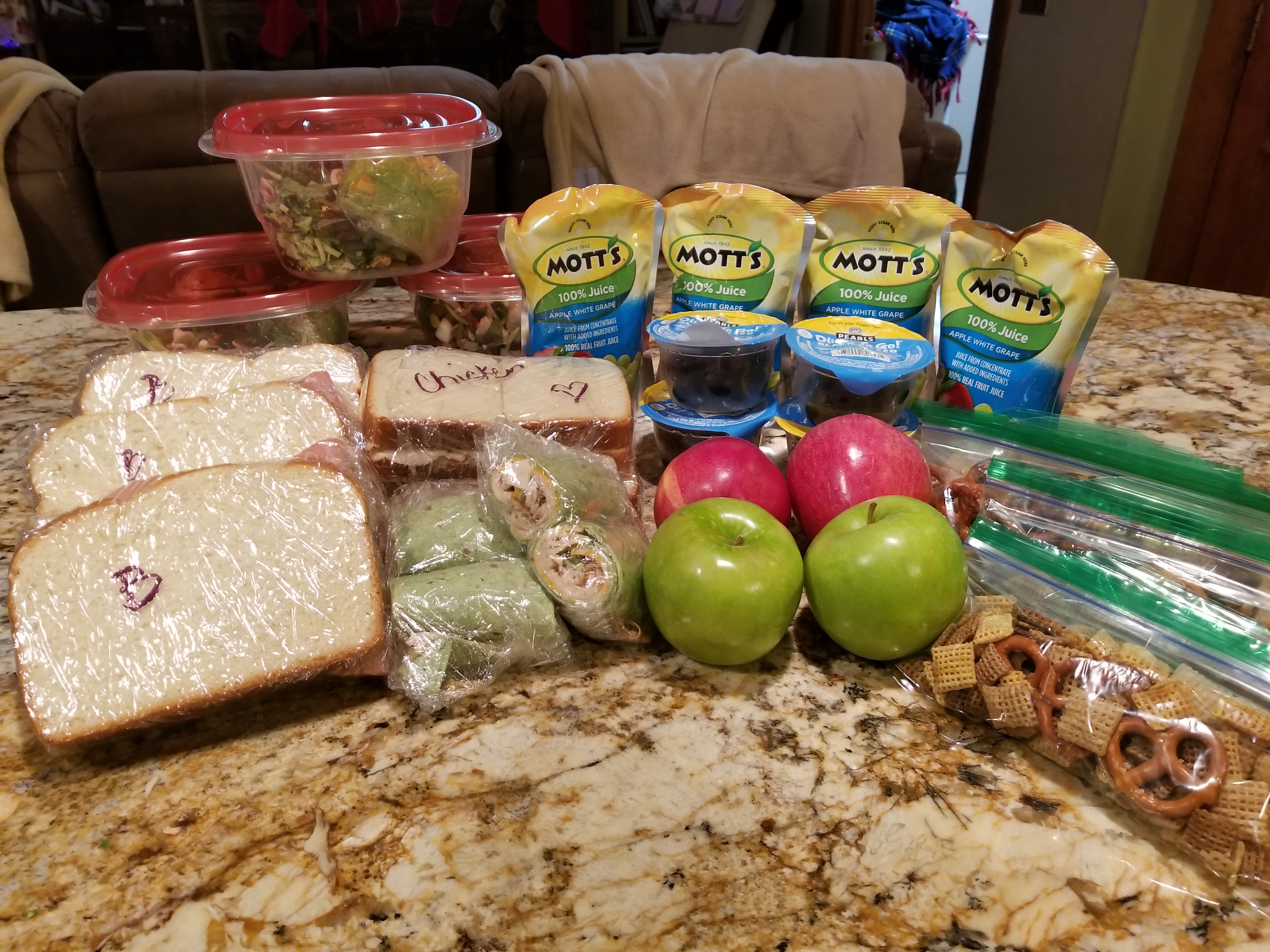 lunch prep meal prep