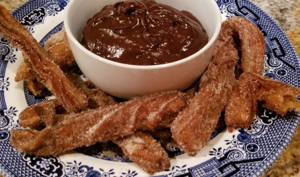 churros and chocolate Ferdinand theme party food
