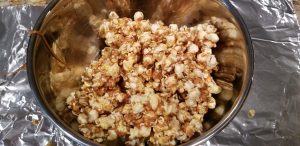 Halloween snacks harvest popcorn recipe